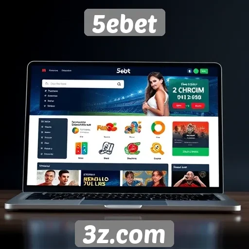 Melhorias na interface do 5ebet para facilitar navegação